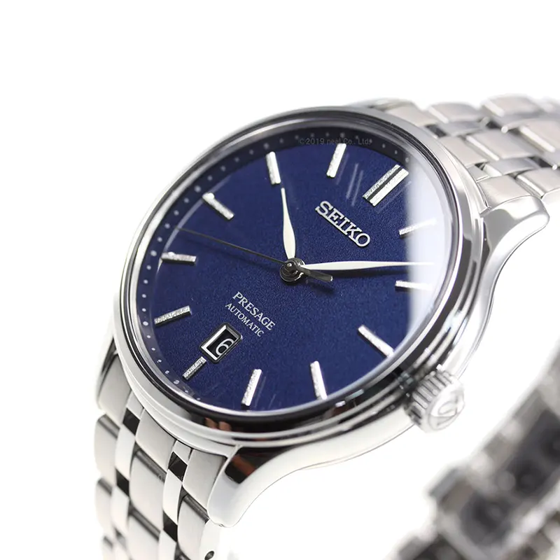 Seiko Men's Presage Japanese Garden Blue Dial Watch | SRPD41J1